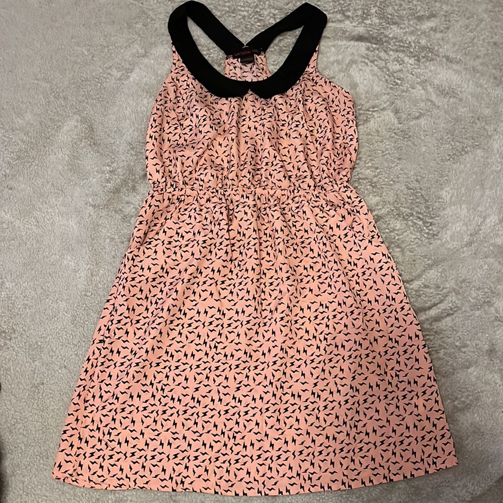 Pink & Black Dress